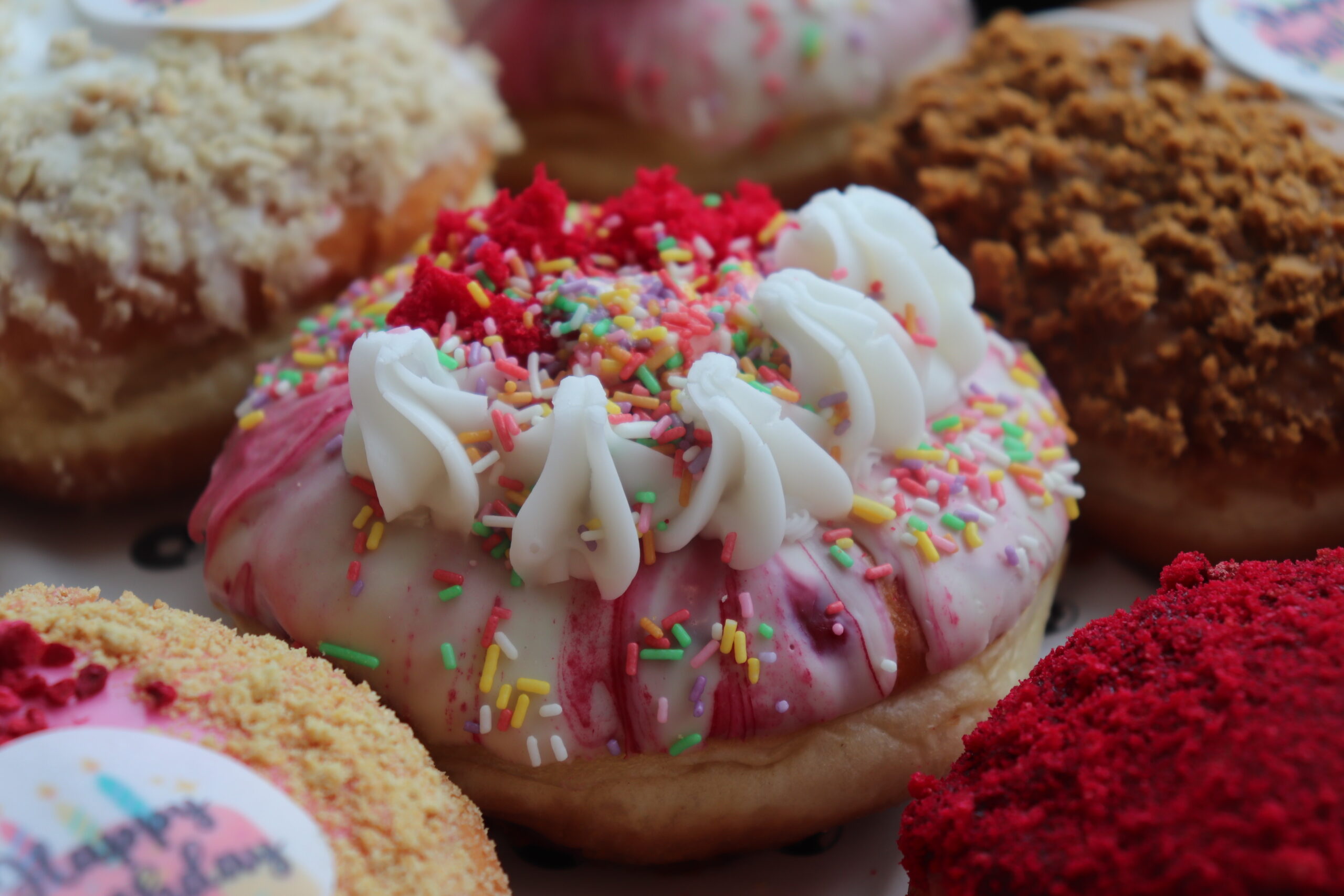 Birthday Donut box